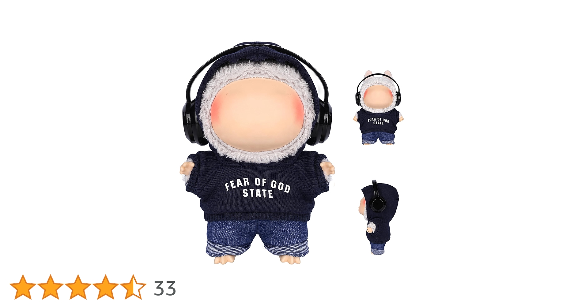 Amazon.co.jp: Desing Wish ぬいぐるみ用の衣服 洋服セット 17cm